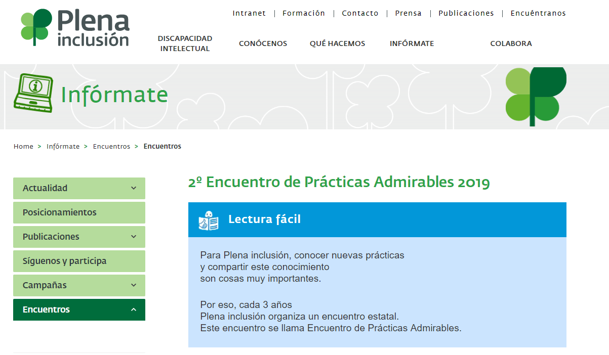 Encuentro Practicas Admirables Plena