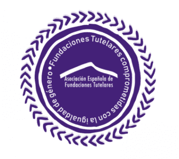 AEFT Logo Compromiso de igualdad morado  360x320