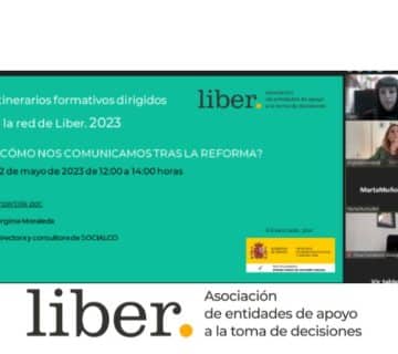 Itinerarios formativos en Liber durante 2023