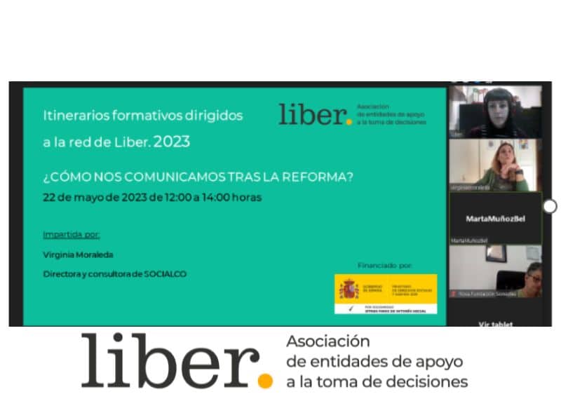Itinerarios formativos en Liber durante 2023