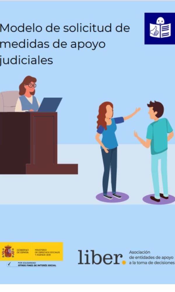 Modelo de solicitud de medidas de apoyo judiciales