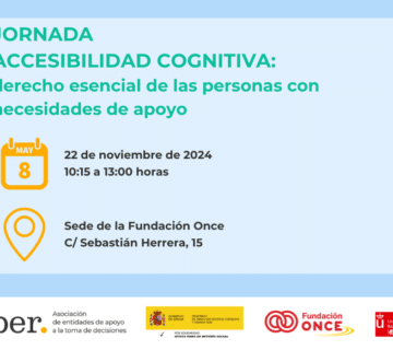 JORNADA BUENOS APOYOS PARA LA TOMA DE DECISIONES 360x320