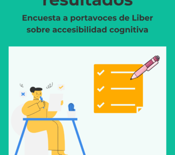 Encuesta a portavoces sobre accesibilidad cognitiva