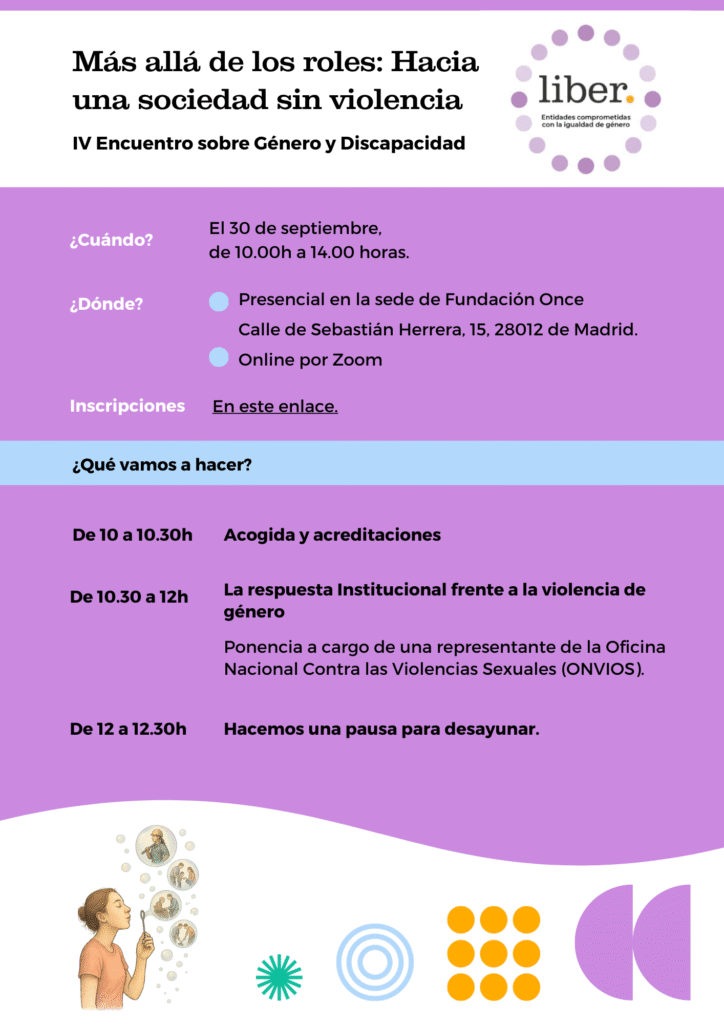 IV Encuentro de Género y Discapacidad.
