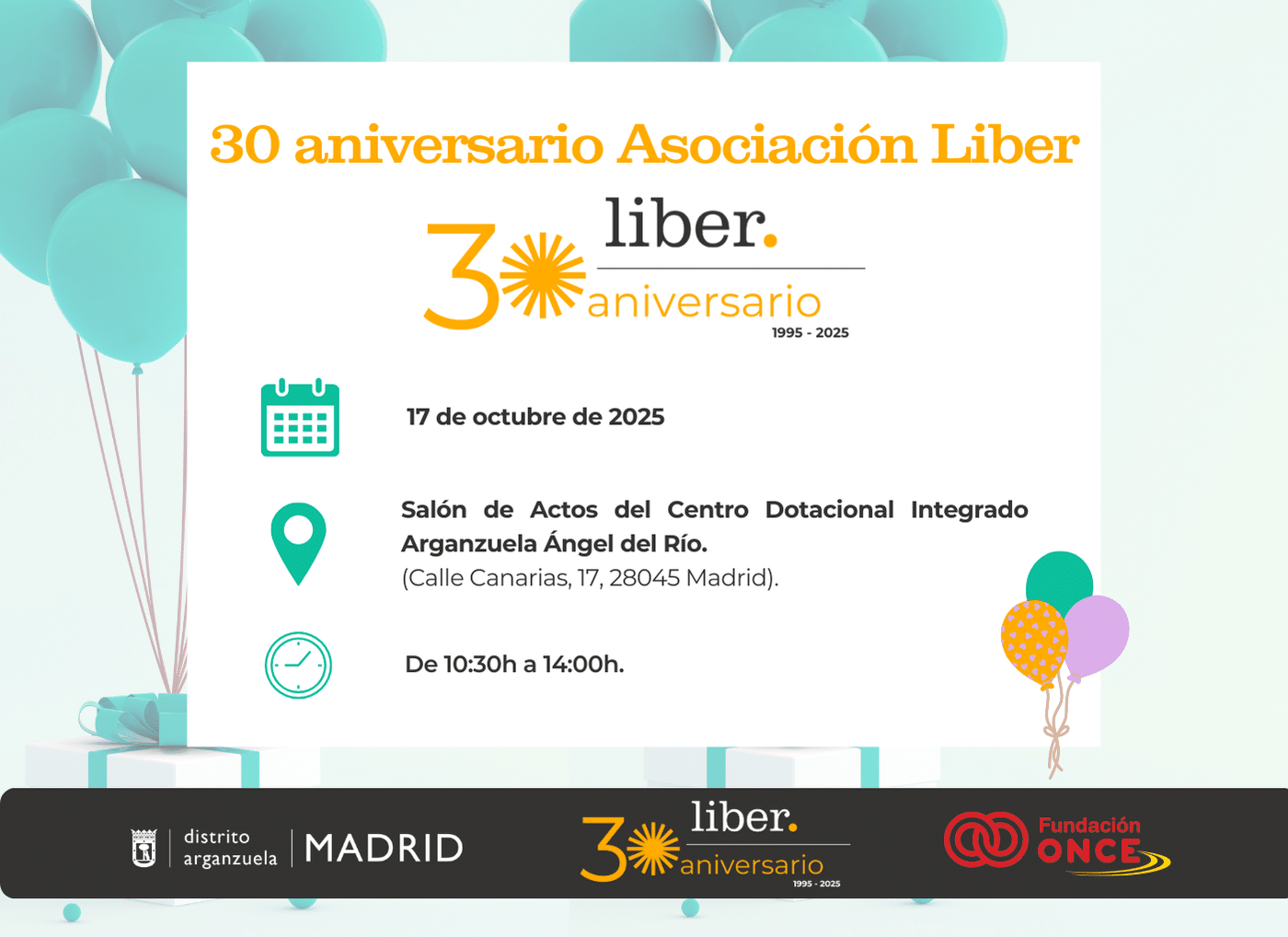 Liber celebra su 30 aniversario con un acto institucional y de celebración
