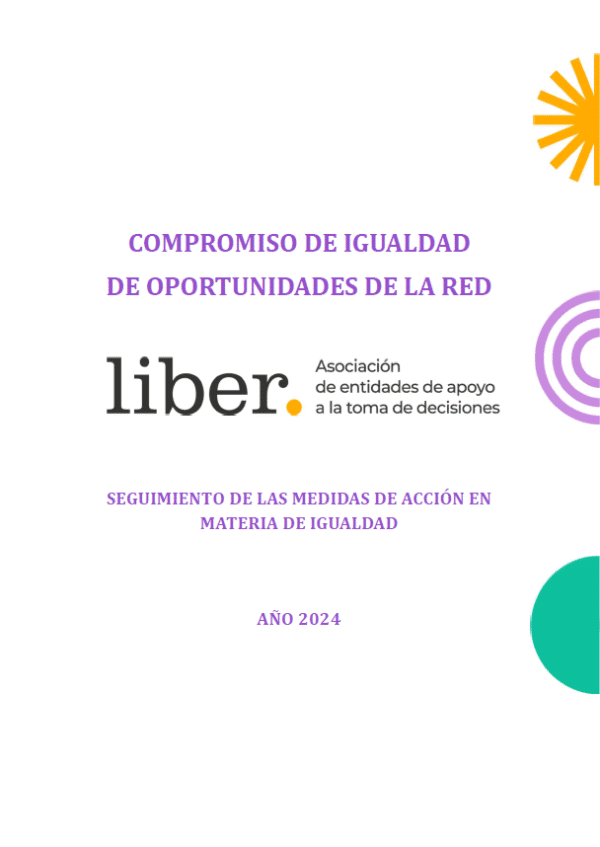 Informe sobre los Compromisos de Igualdad de Liber