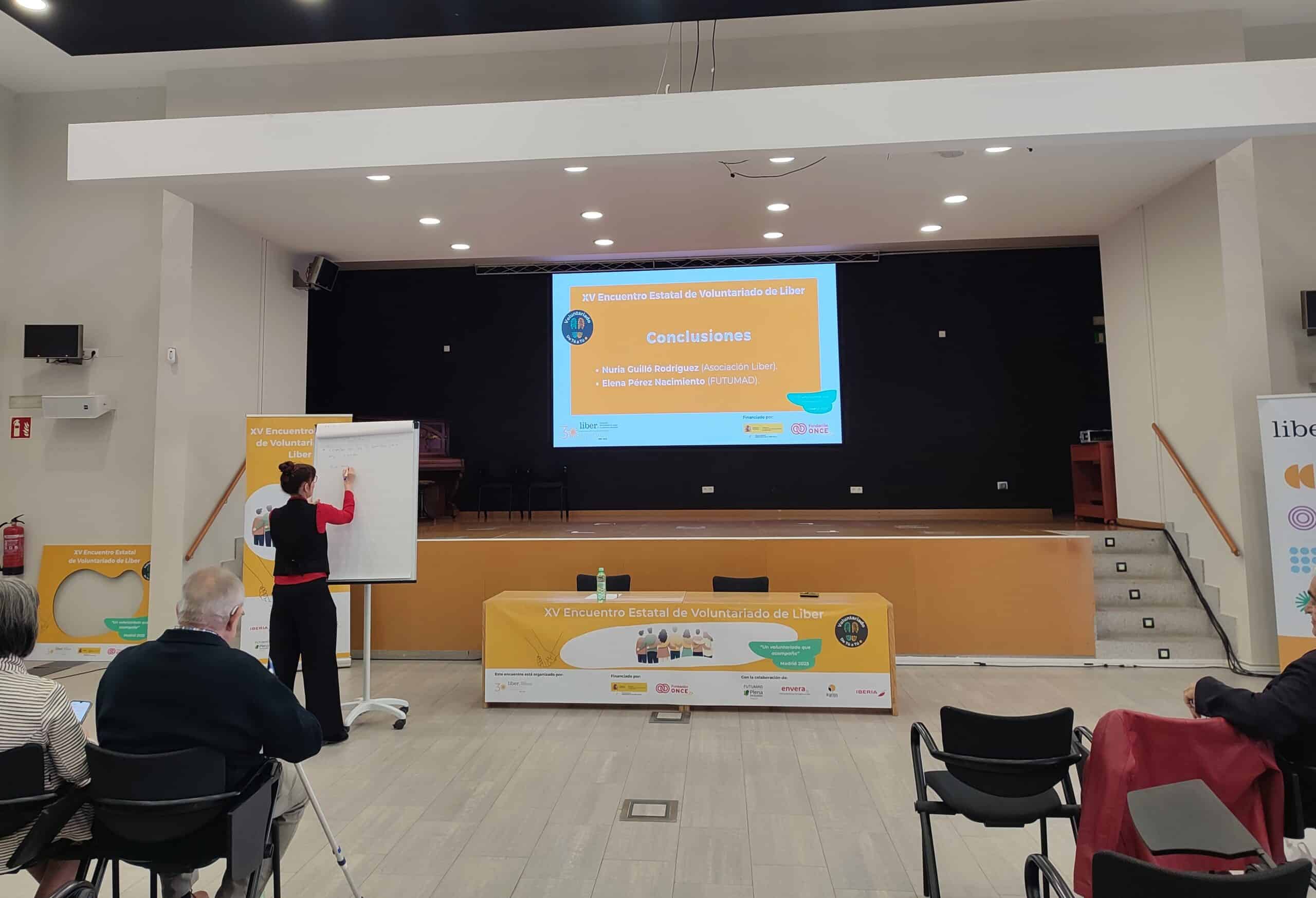 Liber celebra 15 años de Encuentros Estatales de voluntariado con su decimoquinta edición en Madrid