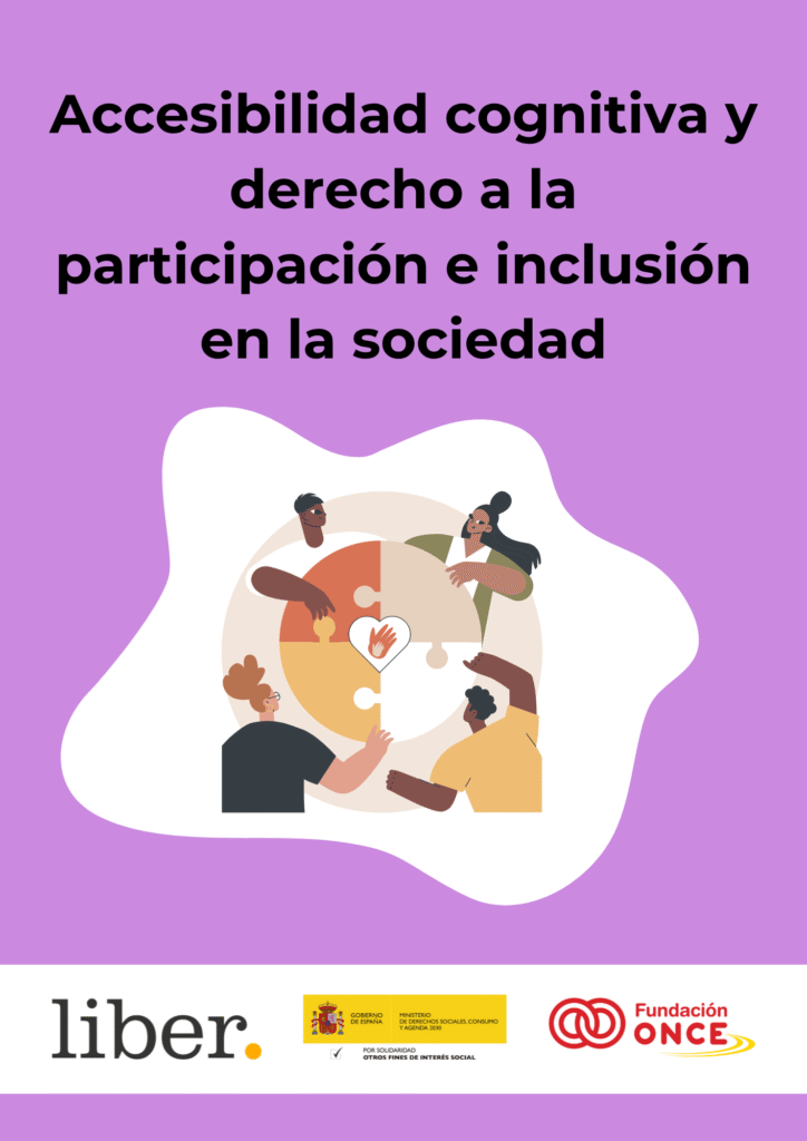 Accesibilidad cognitiva y el derecho a la participación e inclusión en la sociedad