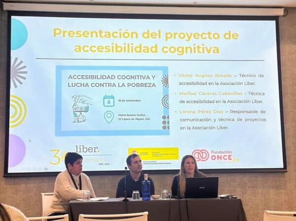 Liber presenta los resultados de un año de trabajo para impulsar la accesibilidad cognitiva y el ejercicio de derechos