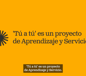 Portavoces y estudiantes de la Clínica Jurídica de la URJC explican el proyecto "De tú a tú"