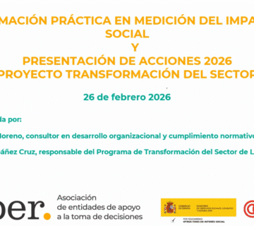 Éxito de asistencia y satisfacción en la jornada formativa de medición del impacto social