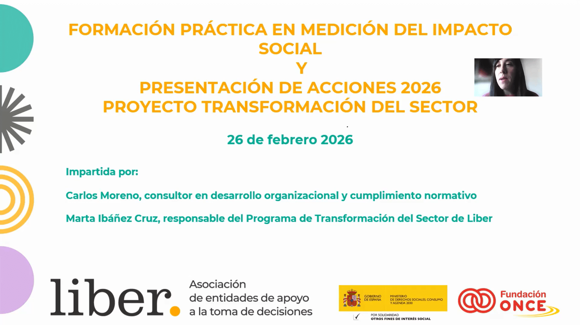 Éxito de asistencia y satisfacción en la jornada formativa de medición del impacto social