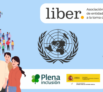 Portavoces de Liber dan ideas a la relatora de Naciones Unidas sobre el respeto a los derechos de las personas con discapacidad