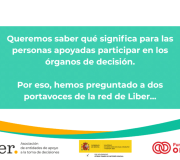 ¿Qué opinan las portavoces de Liber sobre participar en los órganos de decisión?